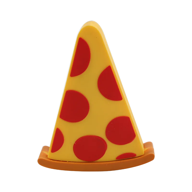 

Mini cartoon power bank pizza power bank 2600mah for giveaway