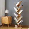 Modern Design Creative Book Display Stand Wooden Book Storage Shelves