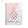 2019 A4 A5 Marble Size Cute Gold Spiral Planner Notebook