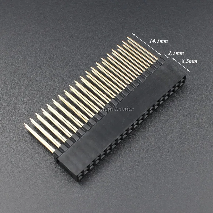 2x20 Pins Box Header Stacking Header Gpio Extension Flat Cable For ...