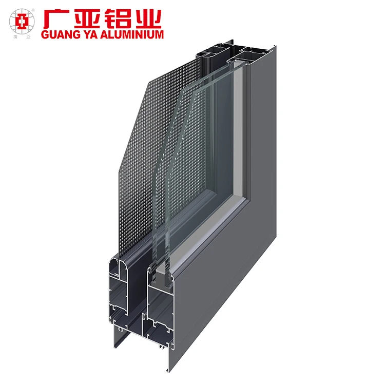 Double Frame Aluminum Casement Window Mesh Mosquito Net Insect Screen ...