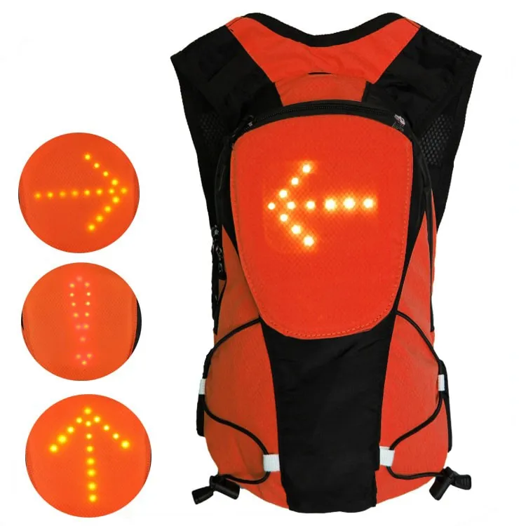 Hot Products 2019 Led Light Backpack Turn Signal Wireless Remote