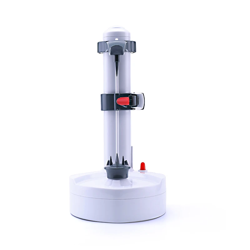 Rapid Electric Potato Peeler Tool Fruit Skinner With BPA Free Plastic Auto Shut Off Function 2 Replacement Blades Paring Utensil