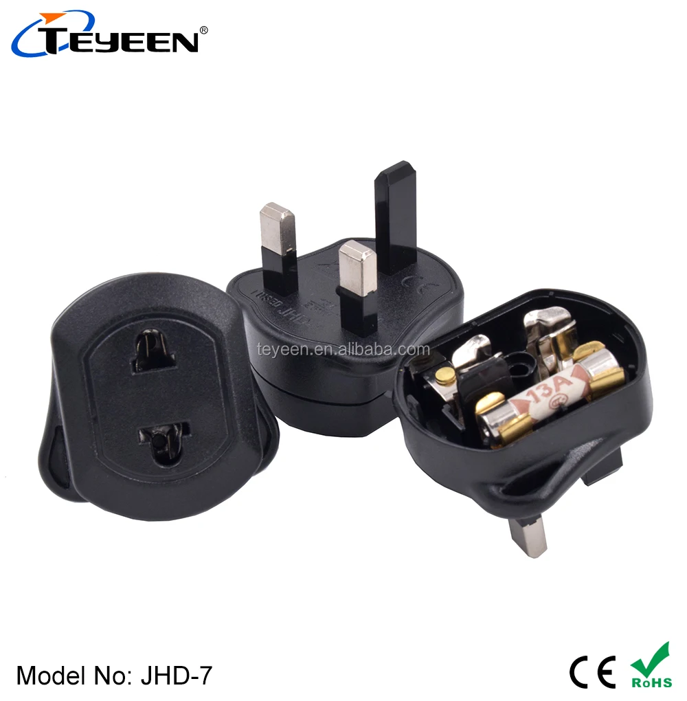 Us To Uk Plug Adapter Eu To Uk Plug Adapter Fuse Uk Plug Adapter (jhd7