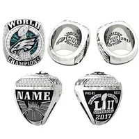 

Newest NFL Championship rings 2017 Philadelphia Eagles LII Football Championship Ring