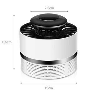 Image of portable mini electric bug zapper mosquito insect killer lamp with uv light mosquito trap