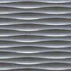 CNC machine work 3D waves interior decorative panel