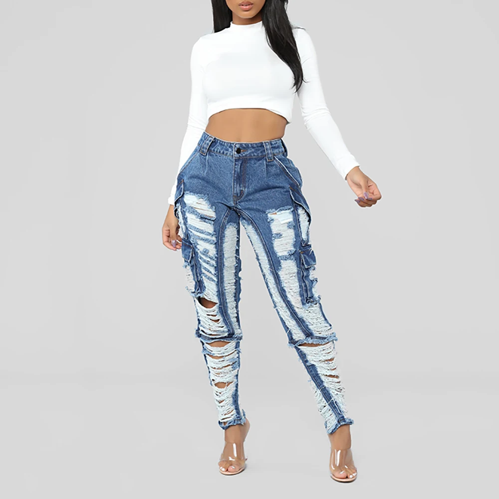 torn jeans for ladies
