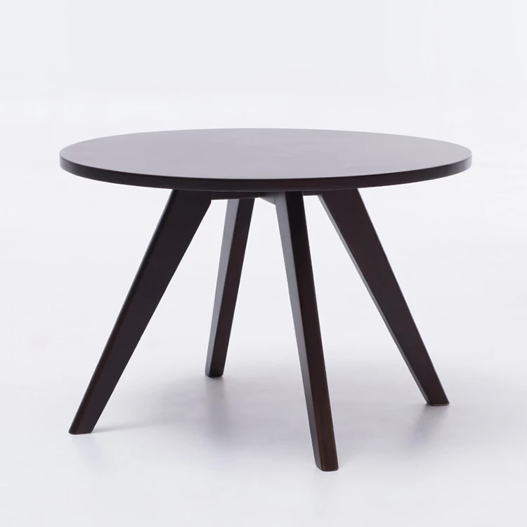 high quality blue wooden solid coffee table
