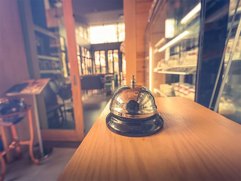 Call Bell Desk Kitchen Hotel Counter Reception Restaurant Bar