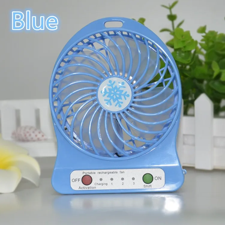2019 hot-sale box fan wholesale portable rechargeable battery USB mini electric handy fan