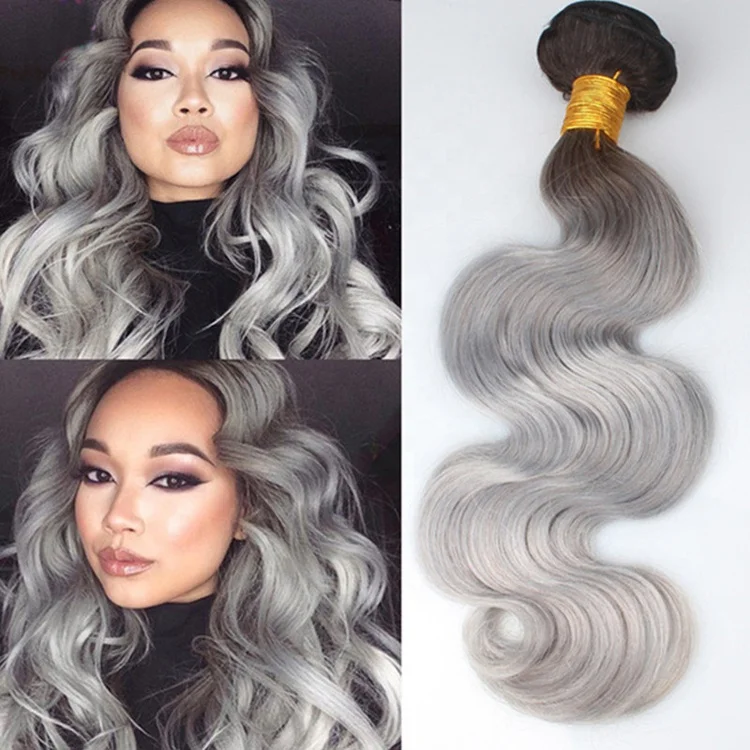 

Cheap body wave 100% human ombre brazilian hair,colored brazilian ombre hair weave