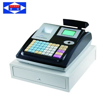 Cash Register With Scanner And Drawer 