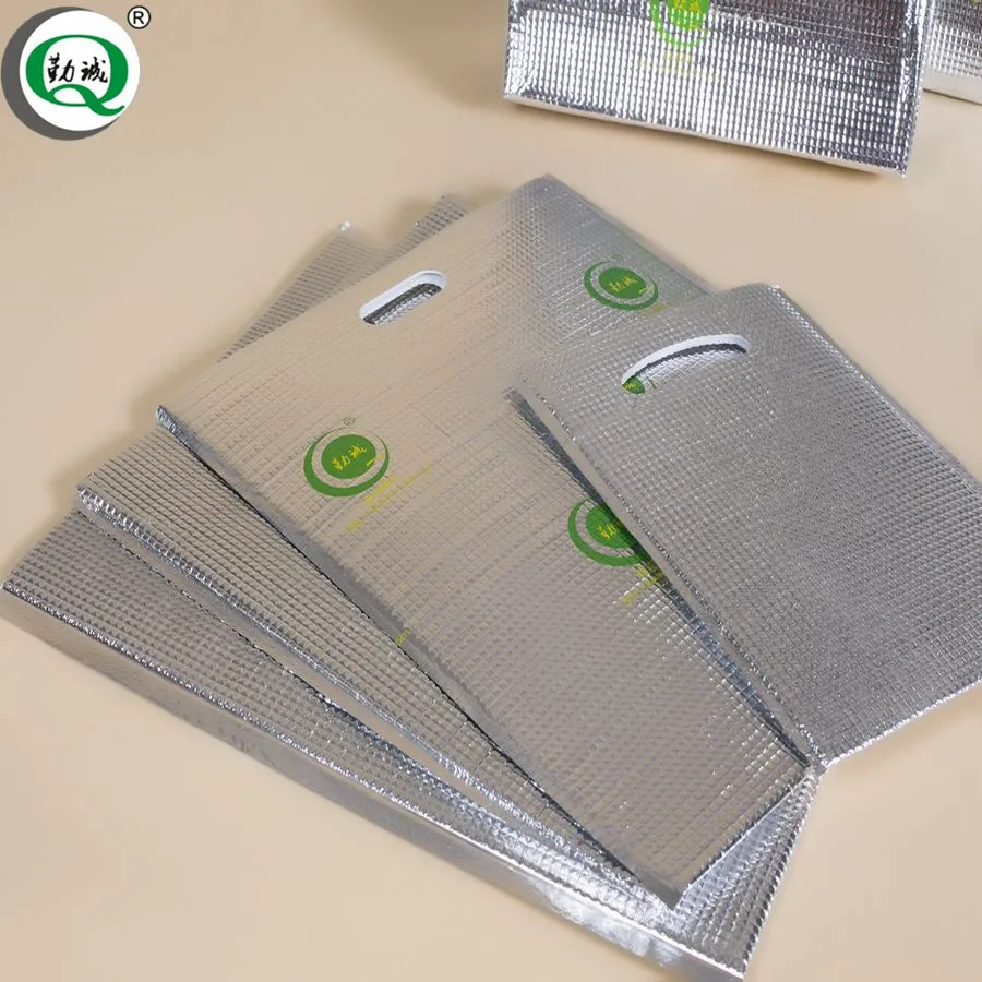 Epe Foam Aluminium Foil Shopping Bag Disposable Cooler Foil Insulated Hot And Cold Cooler