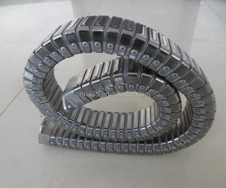Enclosed Type Rectangle Metal Drag Chain Steel Cable Chain Buy Metal