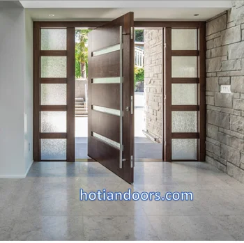 Super Luxury Waterproof And Soundproof Pvc Villa Main Entry Wooden Door Buy Latest Design Wooden Doors Fancy Wood Door Design Main Gate Designs In