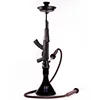 Wholesale new style pen mya AK47 gun glass hose bowl night club shisha hookah