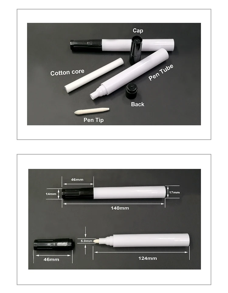 Multifunctional Plastic Tube And New Pp Material Liquid Pen Ink Chalk