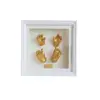2018 hot selling Original Baby Handprint&Footprint 3D Casting Kit shadow box Frame
