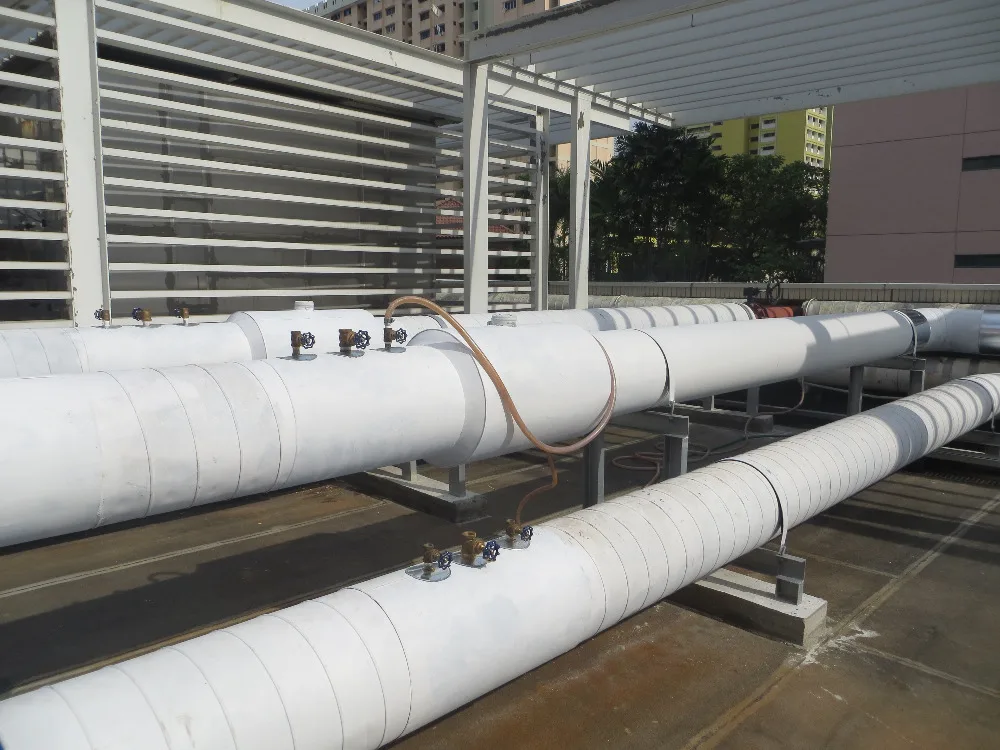 Install Above Ground Pre Insulated Chilled Water Pipe Buy Chilled