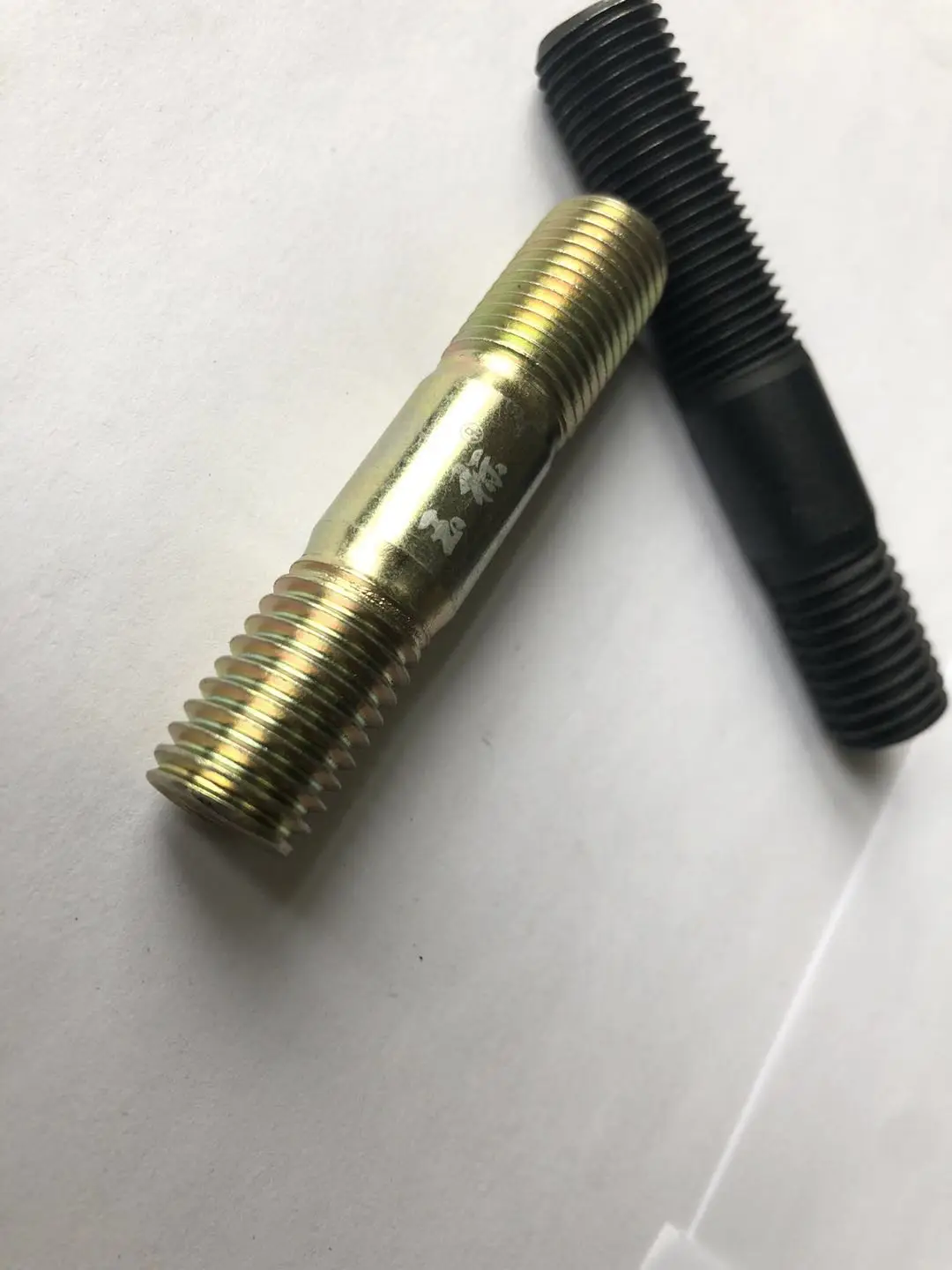 
Auto parts m12 threaded wheel double end stud bolt 