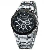 

CURREN 8084 Fashion Men's Business Watch Clock Top Quality Smart Stainless Steel Quartz Wrist Watch Relogio Masculi