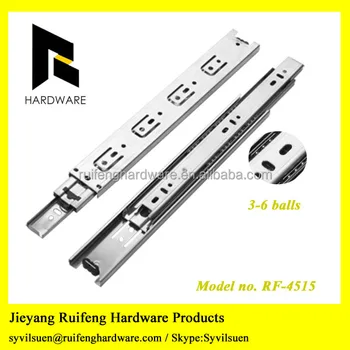 Heavy Duty Full Extension Type Kitchen Cabinet Drawer Slide View