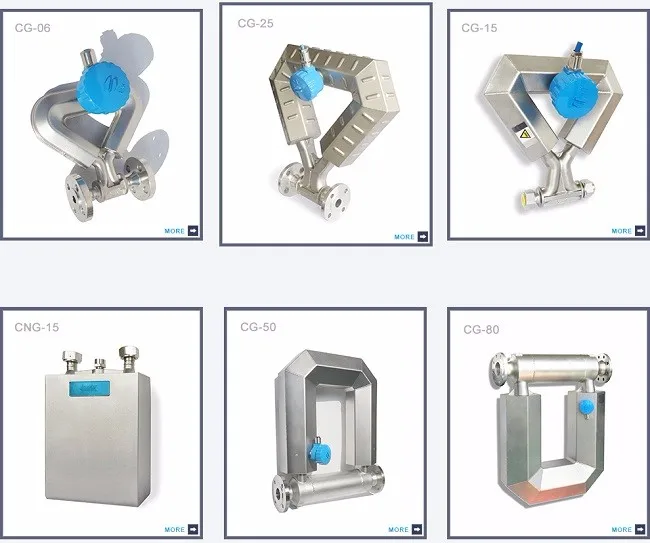 Industrial energy mass flow meter with flow rate 18kg/min