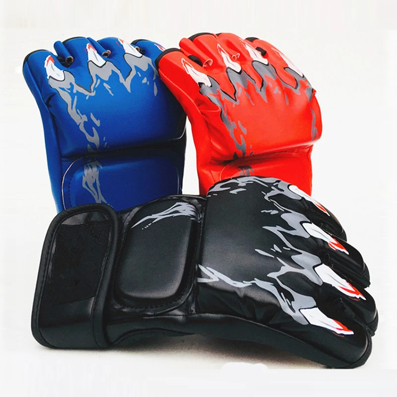 

muay thai combat free thumb mma gloves