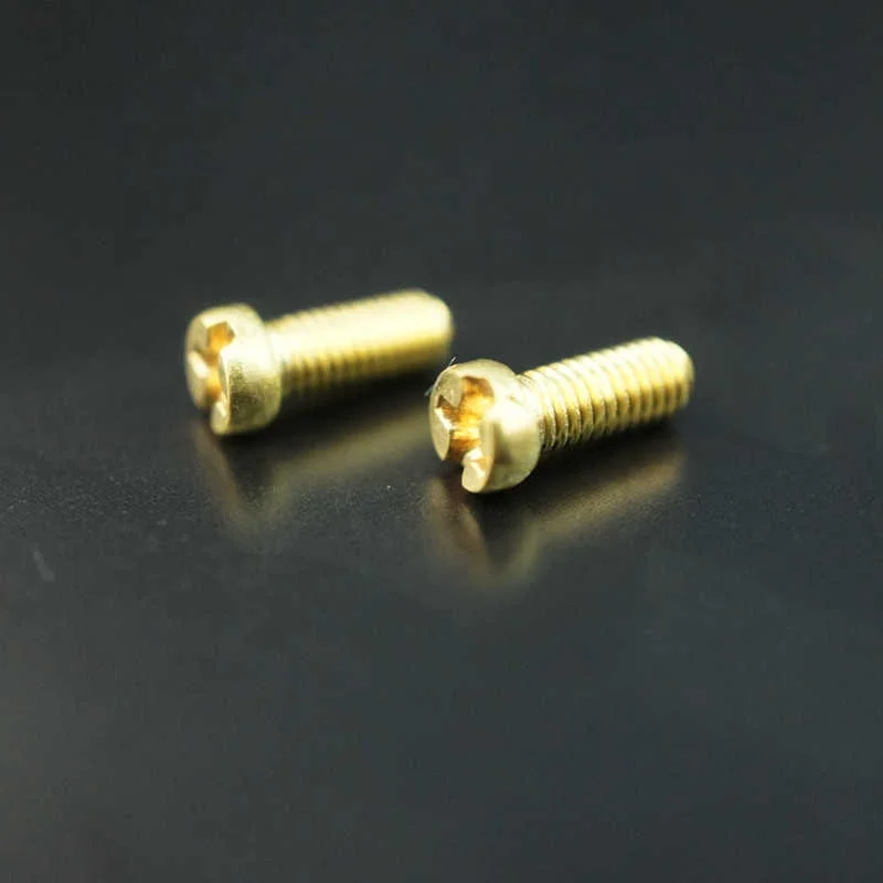 

Steel / Brass Phllips thread head screws for switch and sockets assembling