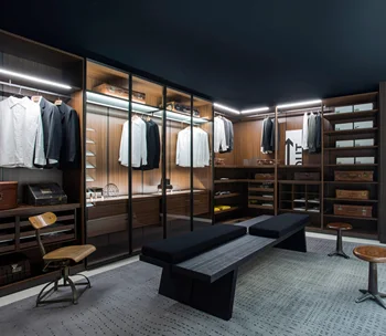 Custom Made Modern Walk In Robe Mdf Wardrobe Closet Buy