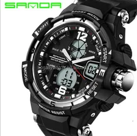 

SANDA 289 Sport Watch Men Diving Camping Waterproof Clock For Mens Watches Top Brand Luxury Military relogio masculino montre