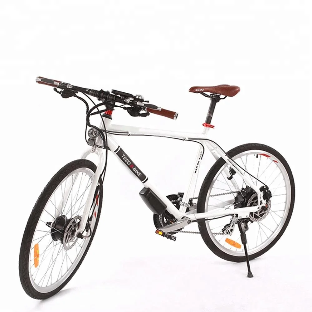 

chinese wholesale cheap fast city ebike with brushless hub motor for adult 36v battery bicycle electric, White