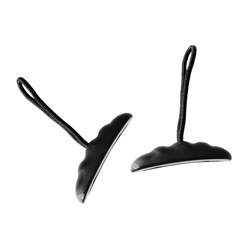 Dovewill 2 Pieces Nylon Universal Kayak Carry Grip Handle Pull Handle with Braided Cord Marine Boat Canoe Dinghy Replacement Accessories