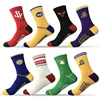 Wholesale Anti Slip Custom Team Number Crew Socks Athletic Socks