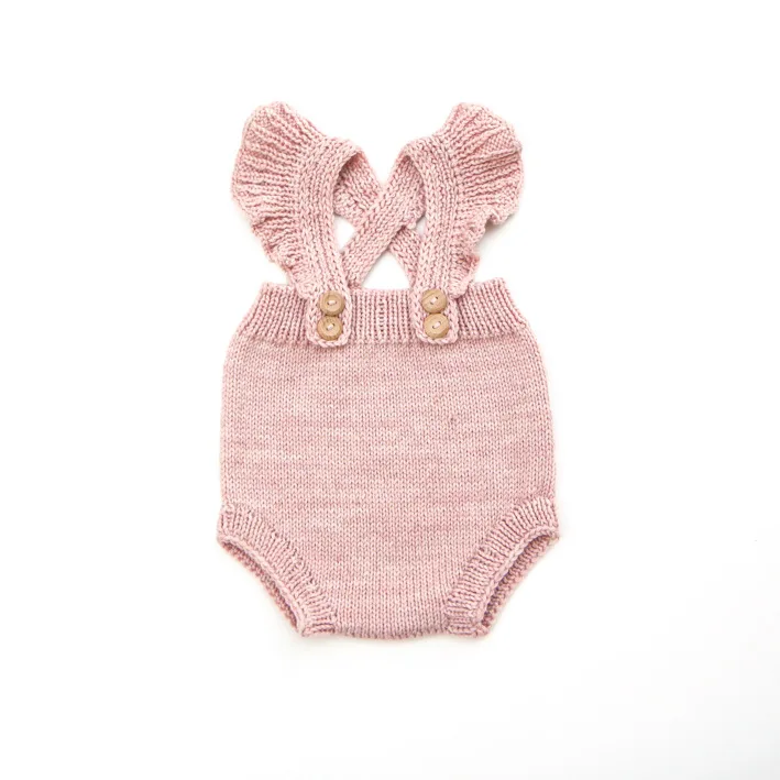 

Hu Sunshine Wholesale Autumn Cotton Baby Romper Baby Pink Jumpsuits (pick size)