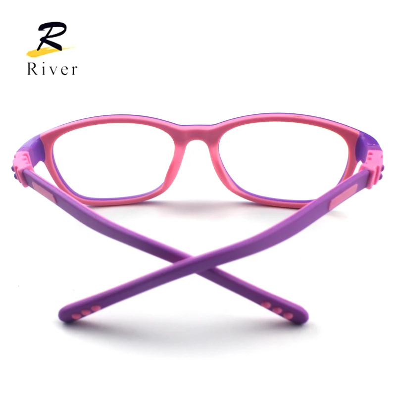 

Custom High Quality Full Rim Silicone Optical Kids Eyeglasses Eyewear Frame