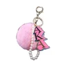 AKA Fashion Custom Keychain Alpha Pink Bubble Ball Sorority Purse Bag Accessory