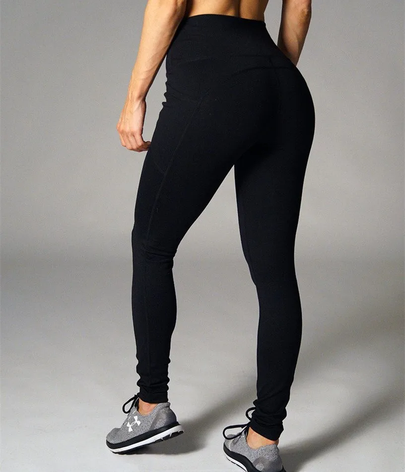 Chic High Waist Leggings – Ultra Elastic Slim Fit, Machine Washable main image 1