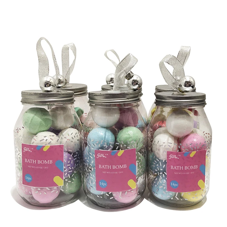 
Large Salt Bath Bomb Gift Set Organic 