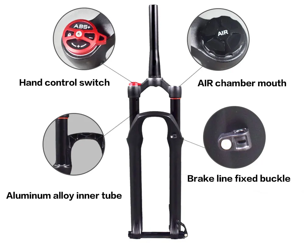 29er Full Suspension Carbon Mountain Bike Frame With Suspension Fork