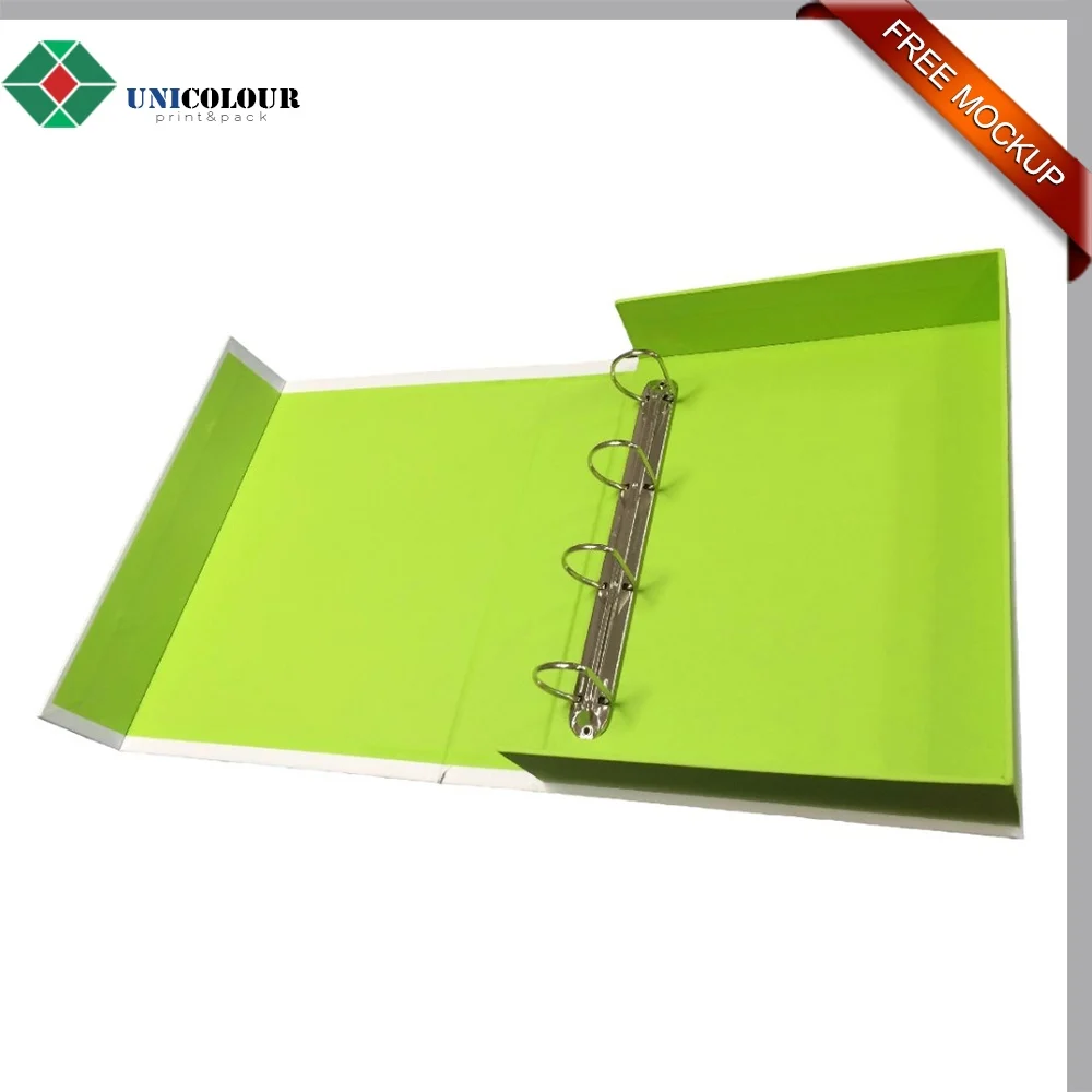 2016 New Design Cardboard Presentation Binders With 3 Rings Clip Buy