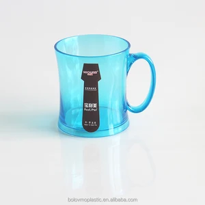 plastic beer mug with handle,plastic cup with Logo,customized LOGO advertise cups