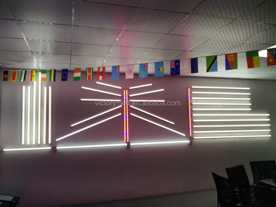 Newest integrated ultraviolet IP54 t8 led tube light 0.6m 9w for sterilization