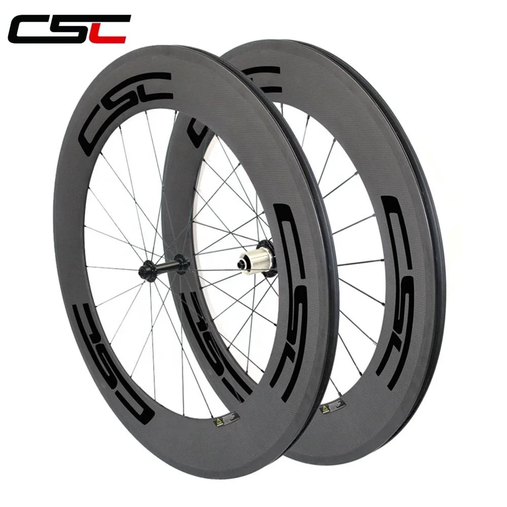 

Carbon 700c Cycling bicycle racing wheels 88mm Depth 23mm Tubular Road bike bicycle wheels with R13 hub Wheelset free shipping