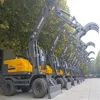 Factory sale timber loader grab 1000kgs wood loading machine