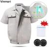 Quick Dry Super Light 5V USB Air Fan Air Conditioned Shirt for Workwear