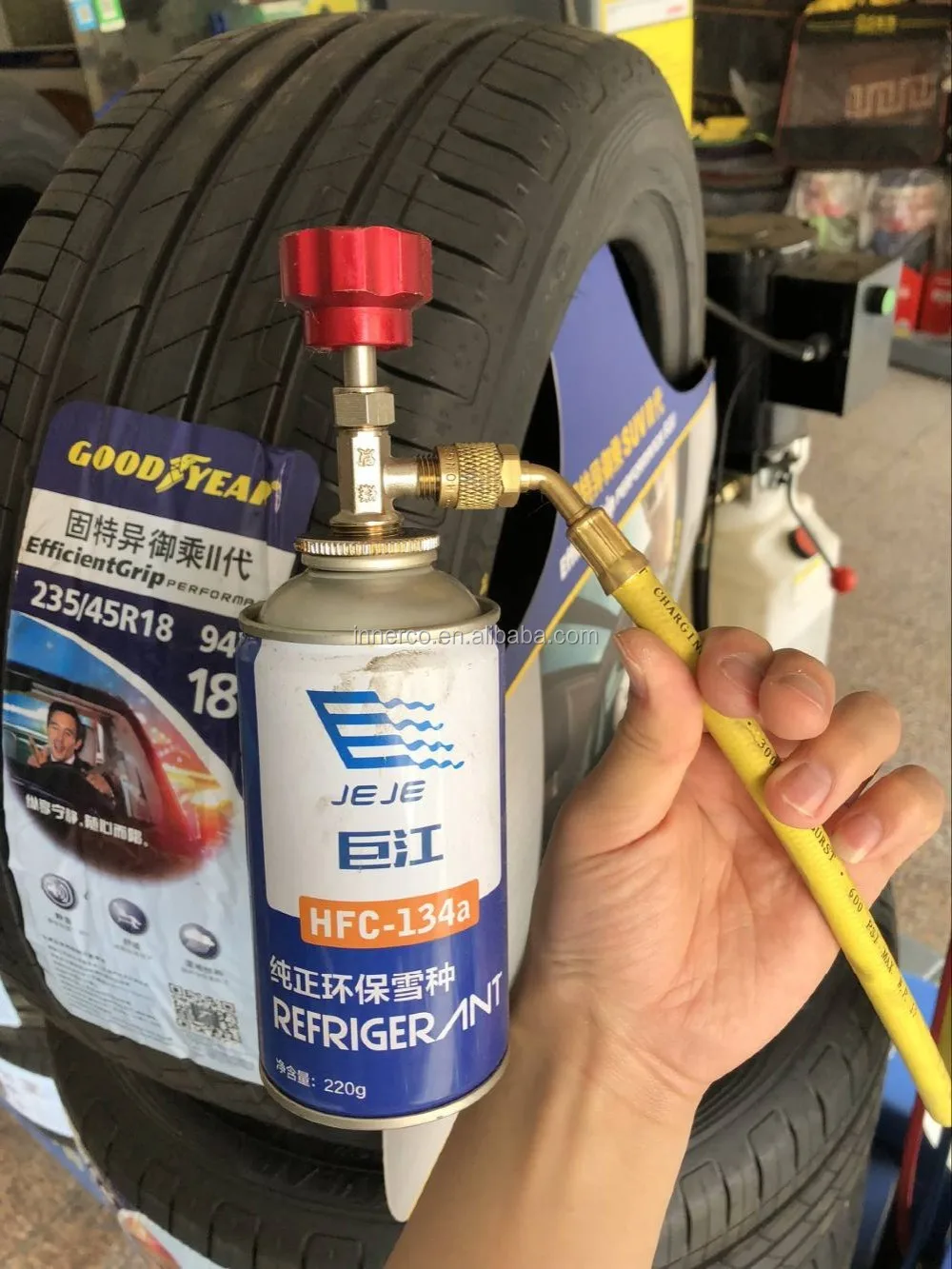 R134a Replacement And Recharging Kit For AC - 12 Cans (6oz