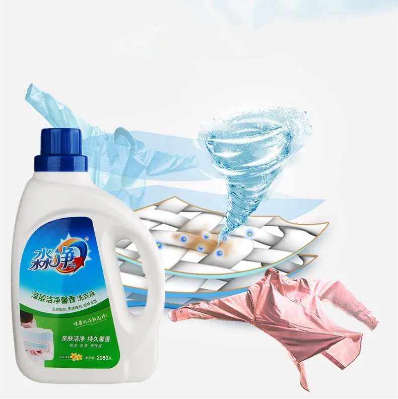 

Laundry Detergent Wholesaler Natural Liquid Color/Eco-Friendly Washing Detergent Liquid 3000g