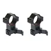 Vector Optics One Pair Tactical See Through 30mm Quick Release High Picatinny Mount Ring Fit on 21mm Picatinny Rail